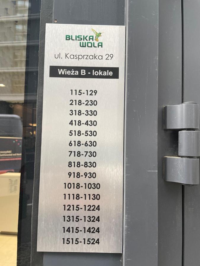 Kasprzaka 29-929 - Extra View - 10 Kondygnacja Leilighet Warszawa Eksteriør bilde